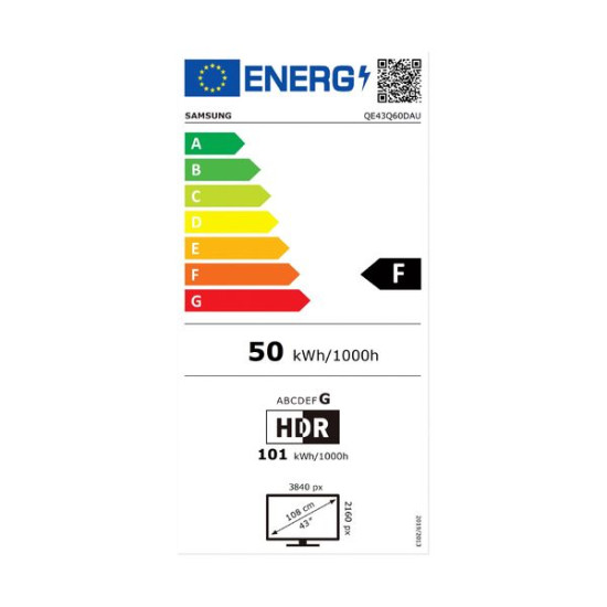 Τηλεόραση Samsung 4K QLED 43" QE43Q60 Τηλεόραση Samsung 4K QLED 43" QE43Q60