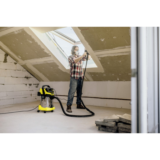 Σκούπα Υγρών / Στερεών Karcher WD 6 P S V 1300W με Ανοξείδωτο Κάδο 30lt Σκούπα Υγρών / Στερεών Karcher WD 6 P S V 1300W με Ανοξείδωτο Κάδο 30lt