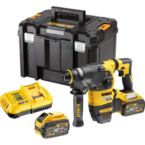 Κρουστικό Πιστολέτο Μπαταρίας Brushless Dewalt DCH333X2 54V 2x9Ah Κρουστικό Πιστολέτο Μπαταρίας Brushless Dewalt DCH333X2 54V 2x9Ah