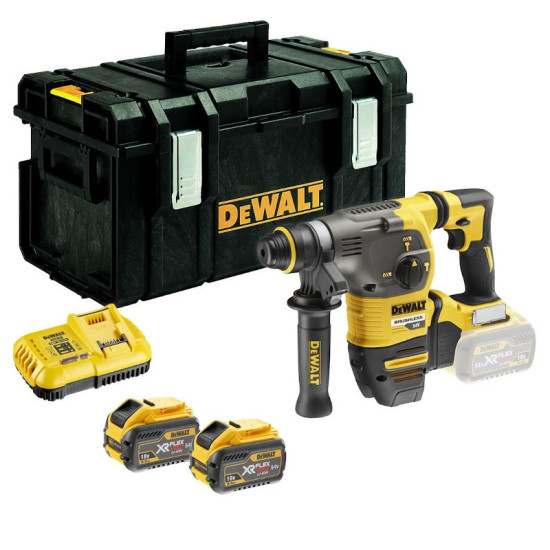 Κρουστικό Πιστολέτο Μπαταρίας Brushless Dewalt DCH333X2 54V 2x9Ah Κρουστικό Πιστολέτο Μπαταρίας Brushless Dewalt DCH333X2 54V 2x9Ah