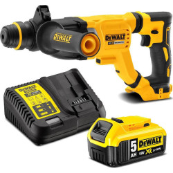 Κρουστικό Πιστολέτο Μπαταρίας DeWalt DCH263P1 18V SDS Plus με βαλίτσα,φορτιστή και μπαταρία 5.0Ah