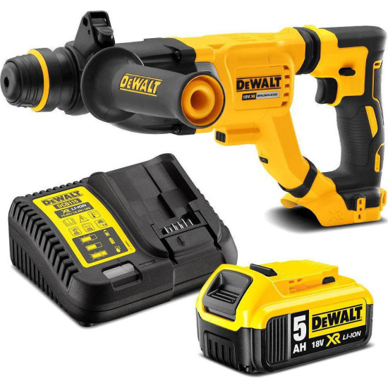 Κρουστικό Πιστολέτο Μπαταρίας DeWalt DCH263P1 18V SDS Plus με βαλίτσα,φορτιστή και μπαταρία 5.0Ah Κρουστικό Πιστολέτο Μπαταρίας DeWalt DCH263P1 18V SDS Plus με βαλίτσα,φορτιστή και μπαταρία 5.0Ah