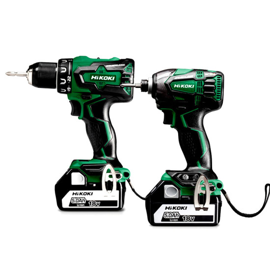 Σετ Δραπανοκατσάβιδο και Παλμικό Hikoki KC18DBDL 18V 2*5AH Σετ Δραπανοκατσάβιδο και Παλμικό Hikoki KC18DBDL 18V 2*5AH