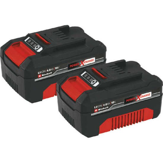 Μπαταρία Σετ Einhell Li-Ion Power X-Change 18V 2x4.0Ah 4511489 Μπαταρία Σετ Einhell Li-Ion Power X-Change 18V 2x4.0Ah 4511489
