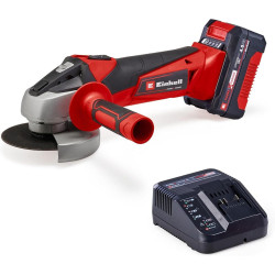 Γωνιακός Τροχός Einhell TC-AG 18/115 Σετ με Μπαταρία 4ΑΗ και Φορτιστή