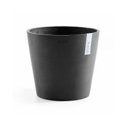 Γλάστρα Ecopots Amsterdam 30*26.3 Μαύρη