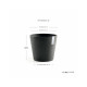 Γλάστρα Ecopots Amsterdam 30*26.3 Μαύρη Γλάστρα Ecopots Amsterdam 30*26.3 Μαύρη