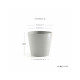 Γλάστρα Ecopots Amsterdam 30*26.3 Ανοιχτό Γκρί Γλάστρα Ecopots Amsterdam 30*26.3 Ανοιχτό Γκρί