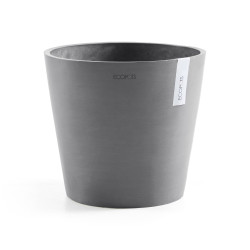 Γλάστρα Ecopots Amsterdam 25*22 Γκρί