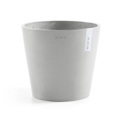 Γλάστρα Ecopots Amsterdam 25*22 Ανοιχτό Γκρί