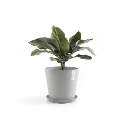 Γλάστρα Ecopots Amsterdam 25*22 Ανοιχτό Γκρί