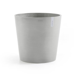 Γλάστρα Ecopots Amsterdam 50.5*43.5 Ανοιχτό Γκρί