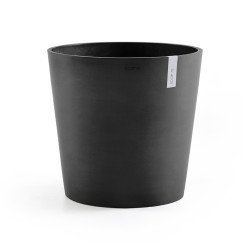Γλάστρα Ecopots Amsterdam 50.5*43.5 Μαύρη
