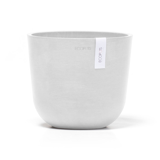 Γλάστρα Ecopots Oslo Mini 19*16.5 Λευκή Γλάστρα Ecopots Oslo Mini 19*16.5 Λευκή