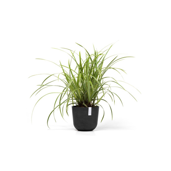 Γλάστρα Ecopots Oslo Mini 19*16.5 Μαύρη Γλάστρα Ecopots Oslo Mini 19*16.5 Μαύρη