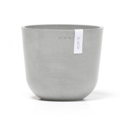 Γλάστρα Ecopots Oslo Mini 19*16.5 Ανοιχτό Γκρί
