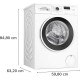 Πλυντήριο Ρούχων Bosch WGE03400GR 8 Kg Πλυντήριο Ρούχων Bosch WGE03400GR 8 Kg