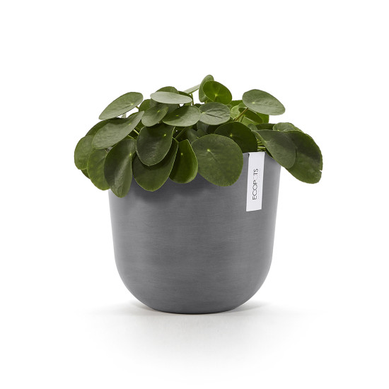 Γλάστρα Ecopots  Oslo 25*21.8 Γκρί
