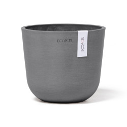 Γλάστρα Ecopots Oslo Mini 16*13.7 Γκρί