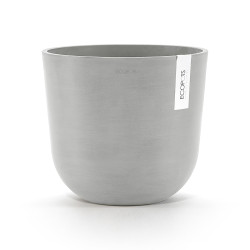 Γλάστρα Ecopots Oslo 25*21.8 Ανοιχτό Γκρί