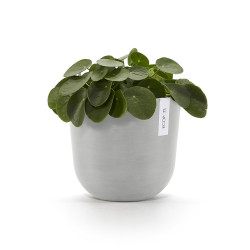 Γλάστρα Ecopots Oslo 25*21.8 Ανοιχτό Γκρί