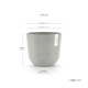 Γλάστρα Ecopots Oslo 25*21.8 Ανοιχτό Γκρί Γλάστρα Ecopots Oslo 25*21.8 Ανοιχτό Γκρί