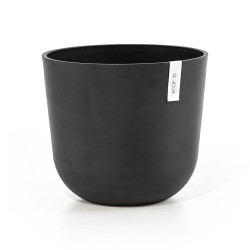 Γλάστρα Ecopots Oslo 35*30.5 Μαύρη 