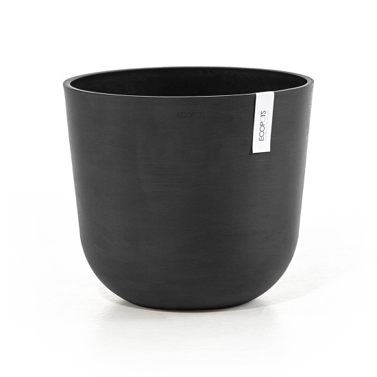 Γλάστρα Ecopots Oslo 35*30.5 Μαύρη Γλάστρα Ecopots Oslo 35*30.5 Μαύρη