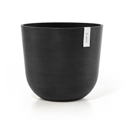 Γλάστρα Ecopots Oslo 45*39.4 Μαύρη 