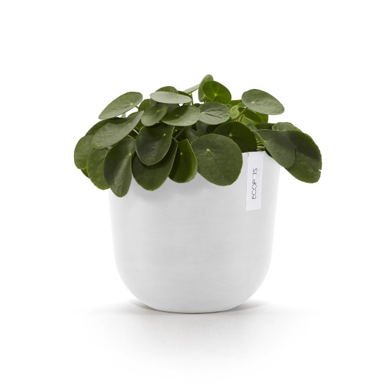 Γλάστρα Ecopots Oslo 25*21.8 Λευκή Γλάστρα Ecopots Oslo 25*21.8 Λευκή