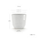 Γλάστρα Ecopots Oslo 25*21.8 Λευκή Γλάστρα Ecopots Oslo 25*21.8 Λευκή