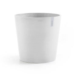 Γλάστρα Ecopots Amsterdam 60*56 Λευκό 