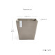 Γλάστρα Ecopots Rotterdam 40.1*40.1*35.5 Taupe Γλάστρα Ecopots Rotterdam 40.1*40.1*35.5 Taupe
