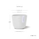 Γλάστρα Ecopots Oslo Mini 11.5**9.5 Λευκή Γλάστρα Ecopots Oslo Mini 11.5**9.5 Λευκή