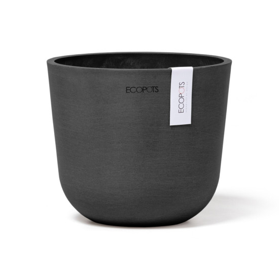 Γλάστρα Ecopots Oslo Mini 16*13.7 Μαύρο Γλάστρα Ecopots Oslo Mini 16*13.7 Μαύρο