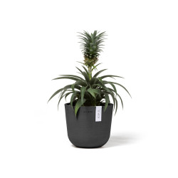 Γλάστρα Ecopots Oslo Mini 16*13.7 Μαύρο 