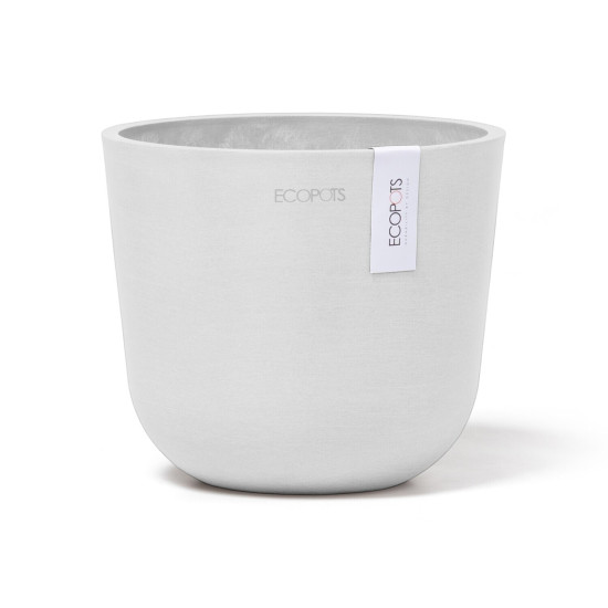 Γλάστρα Ecopots Oslo Mini 16*13.7 Λευκό Γλάστρα Ecopots Oslo Mini 16*13.7 Λευκό
