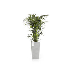 Γλάστρα Ecopots Rotterdam Mid High 56.5*32.7*32.7 Ανοιχτό Γρκί 