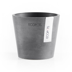 Γλάστρα Ecopots Amsterdam Mini 10.5*9.2 Γκρί 