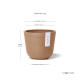 Γλάστρα Ecopots Oslo Mini 11.5*9.5 Terracotta Γλάστρα Ecopots Oslo Mini 11.5*9.5 Terracotta