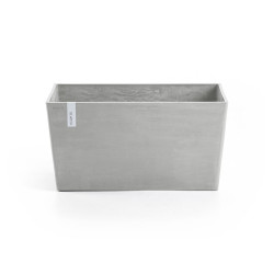 Γλάστρα Ecopots Little Paris 60*26*40.5 Ανοιχτό Γκρί 