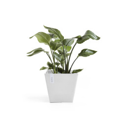 Γλάστρα Ecopots Rotterdam 40.1*40.1*35.5 Λευκό 