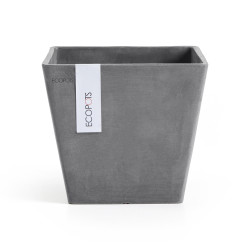 Γλάστρα Ecopots Rotterdam 20.3*20.3*17.8 Γκρί 