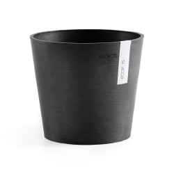 Γλάστρα Ecopots Amsterdam Μini 17*15 Μαύρη 