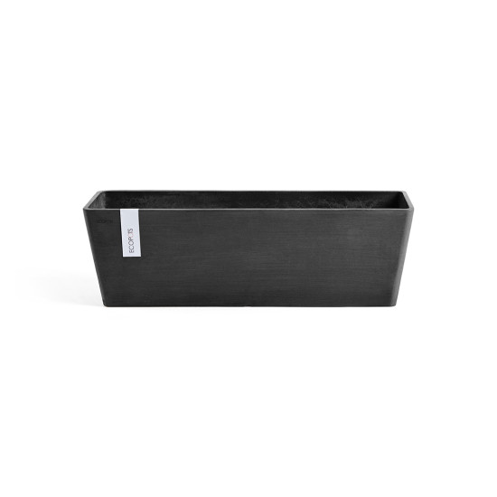 Γλάστρα Ecopots Balcony Bruges 45*17*17 Μαύρη Γλάστρα Ecopots Balcony Bruges 45*17*17 Μαύρη