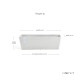 Γλάστρα Ecopots Balcony 45*17*17 Λευκό Γλάστρα Ecopots Balcony 45*17*17 Λευκό
