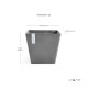 Γλάστρα Ecopots Rotterdam 29.5*29.5*26.4 Γκρί Γλάστρα Ecopots Rotterdam 29.5*29.5*26.4 Γκρί