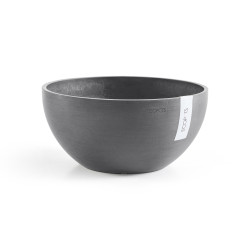 Γλάστρα Ecopots Brussels  25*12 Γκρί 