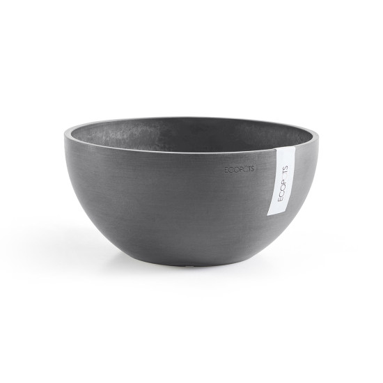 Γλάστρα Ecopots Brussels 25*12 Γκρί Γλάστρα Ecopots Brussels 25*12 Γκρί