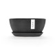 Γλάστρα Ecopots Sofia 30*13*14 Μαύρη Γλάστρα Ecopots Sofia 30*13*14 Μαύρη